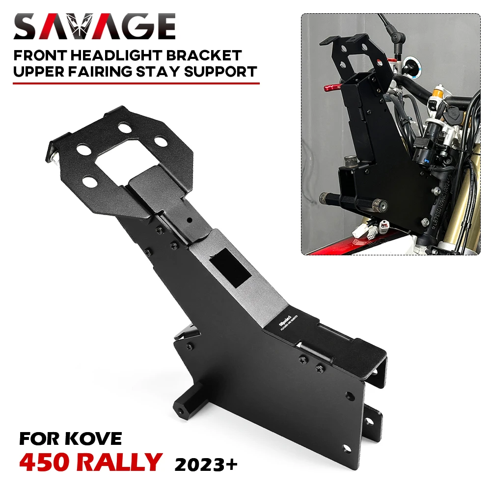 

Для KOVE 450 Rally 2023 2024 кронштейн передней фары Colove, верхний обтекатель, головной обтекатель мотоцикла, светильник для навигации, держатель