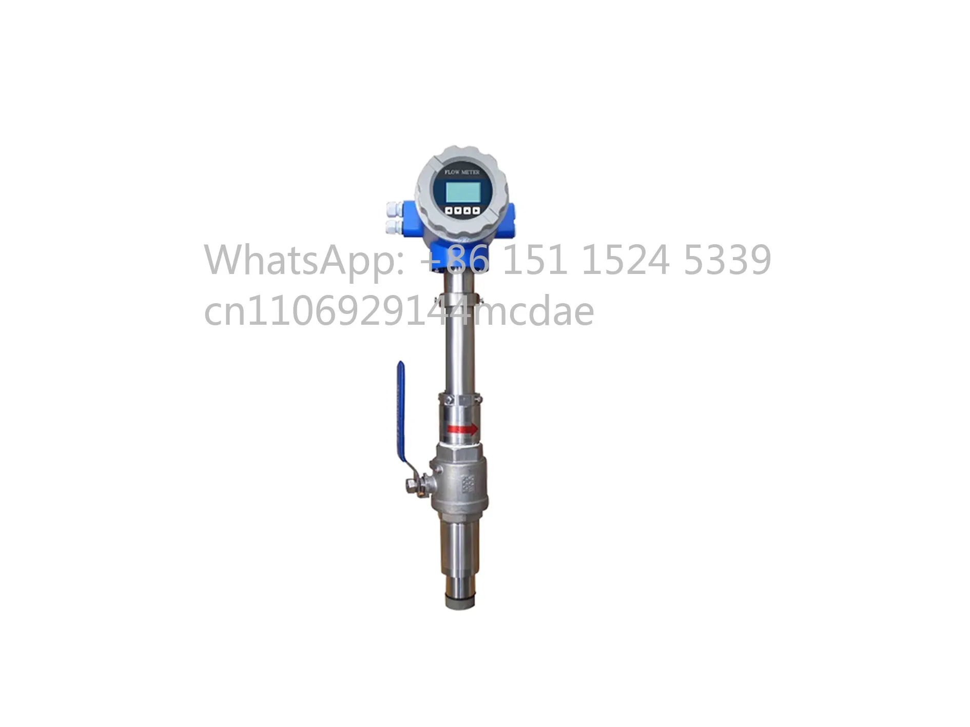 

1.6MPa Insertion Electromagnetic Flow Meter for CE Certified Magnetic Flow Meters for Industrial Water Treatment Wastewater