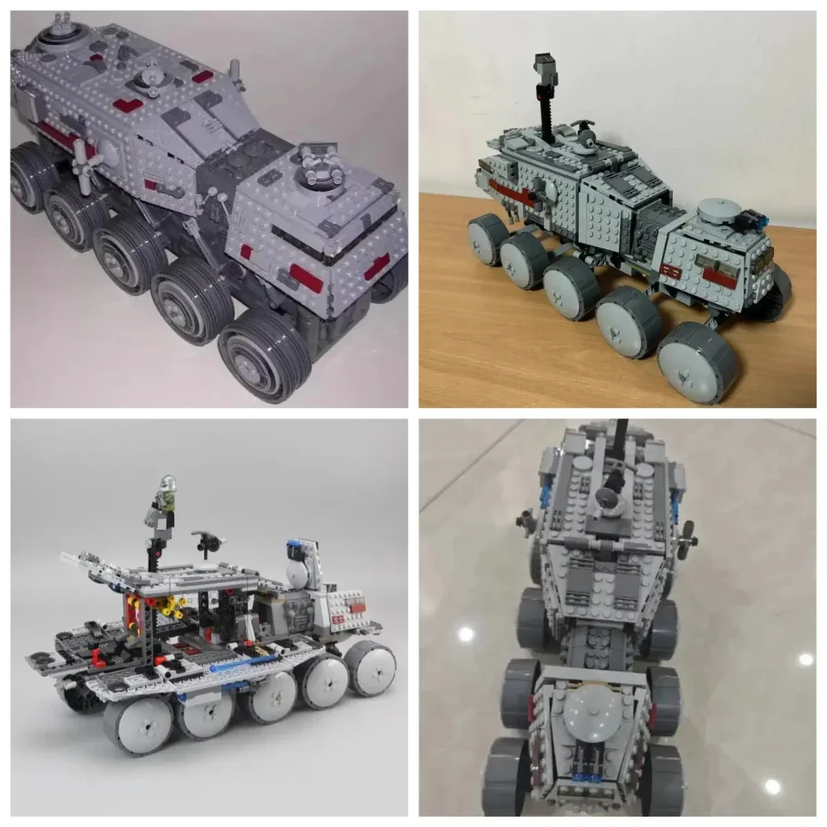 Tanks on The Battlefield 75151 Building Blocks Sets Compatible with Legoed Particles Suitable for Christmas Gifts 903pcs