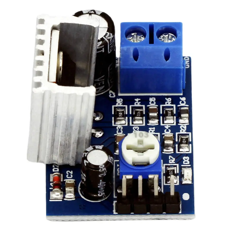 2PCS TDA2030A Audio Amplifier Module 6-12V 18W Power Supply TDA2030 Digital Audio Power Amplifier Board AMP Single DIY Speakers