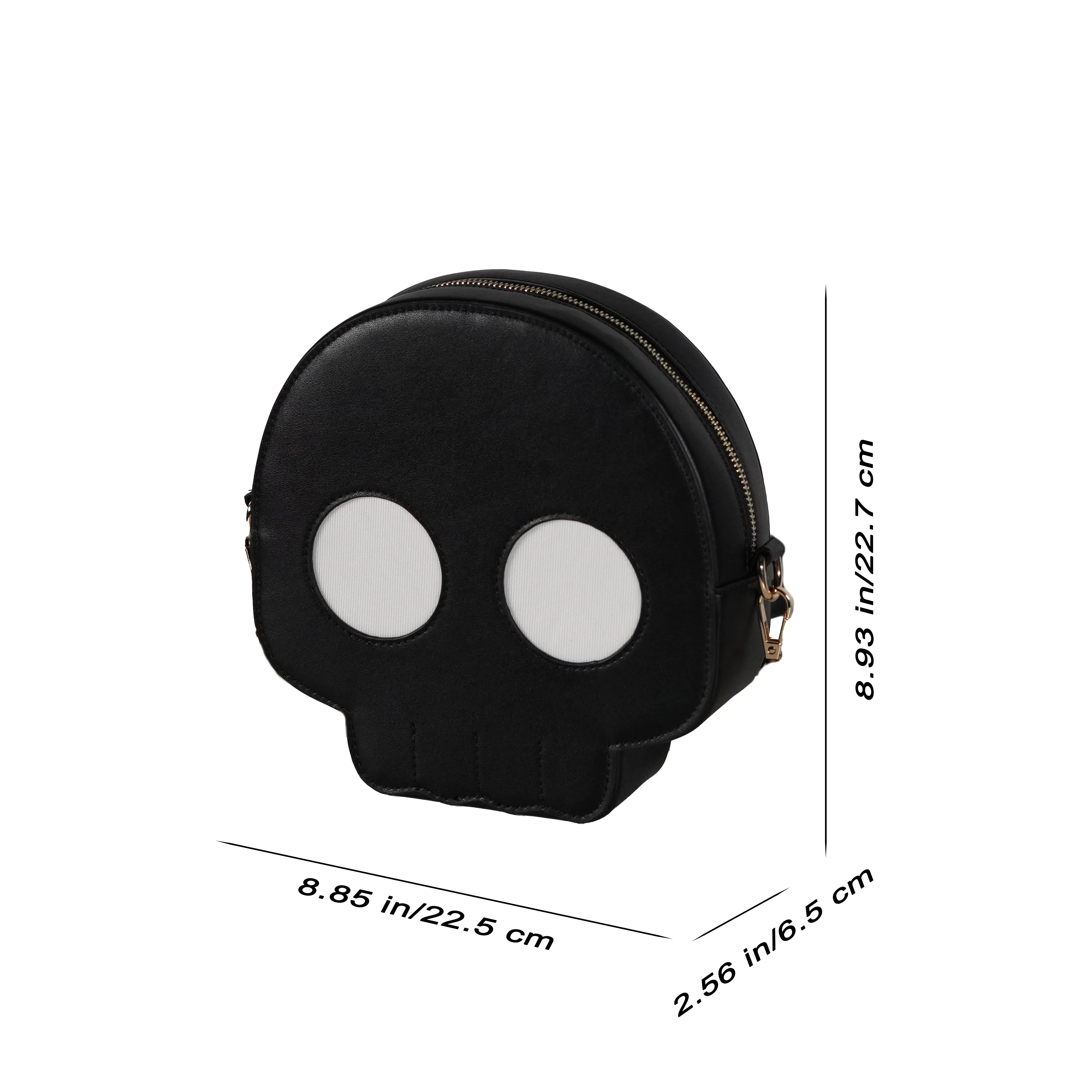 

Halloween LED Wallet Skull Skull Ghostface Gothic Light up Wallet Horror Accessories Cute Crossbody Bag Shoulder Bag For Rave Pa