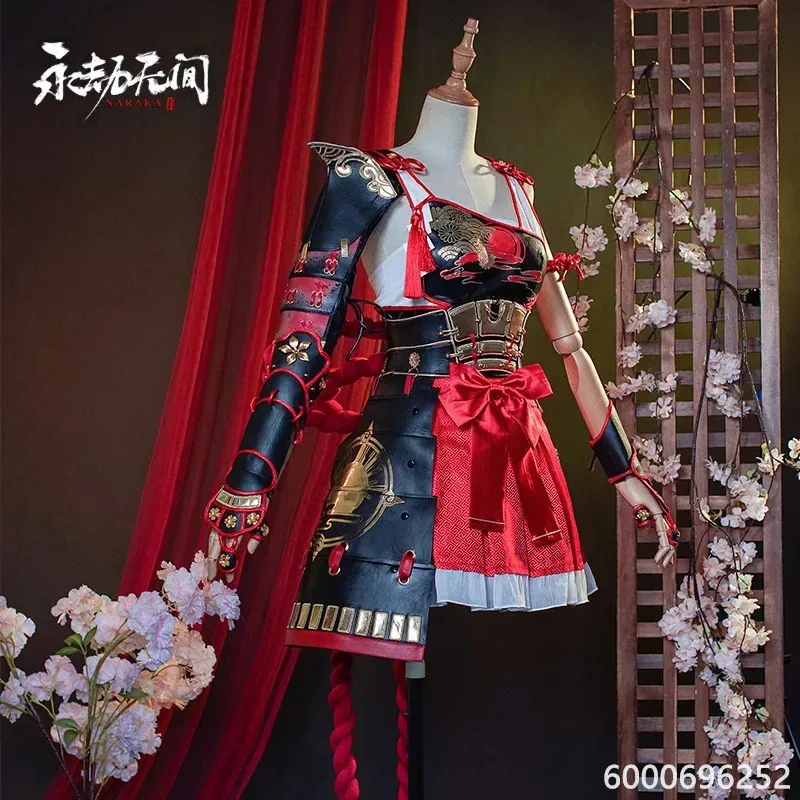 Нарака Bladepoint Kurumi Косплей Костюм Прекрасный Древний Наряд для Женщин Хэллоуин Вечеринка Ролевая Игра Одежда Полный Комплект Новое Прибытие