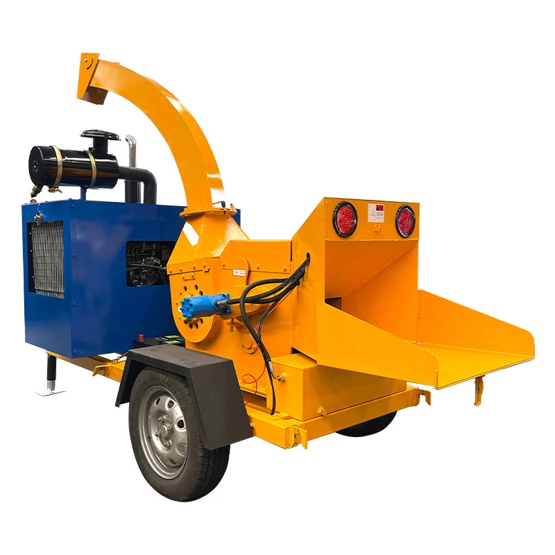 Automatic Wood Splitter Electric Forest Machinery Tree Harvester Wood Processor