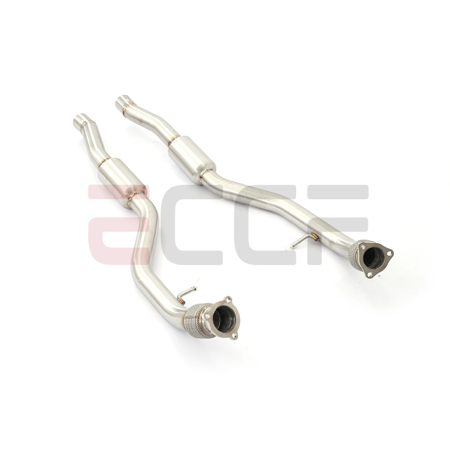 Sporty Stainless steel Front pipe For Audi A6 A7 C8 3.0T Aggressive Exhaust Sound Plug and Play Upgrade Performance