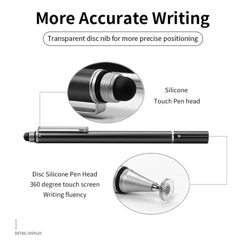Reemplazo de lápiz óptico de dibujo, punta de disco, cabezal de tela, lápiz capacitivo, puntas de lápiz óptico, puntas de lápiz para tableta, cabezal de lápiz de pantalla