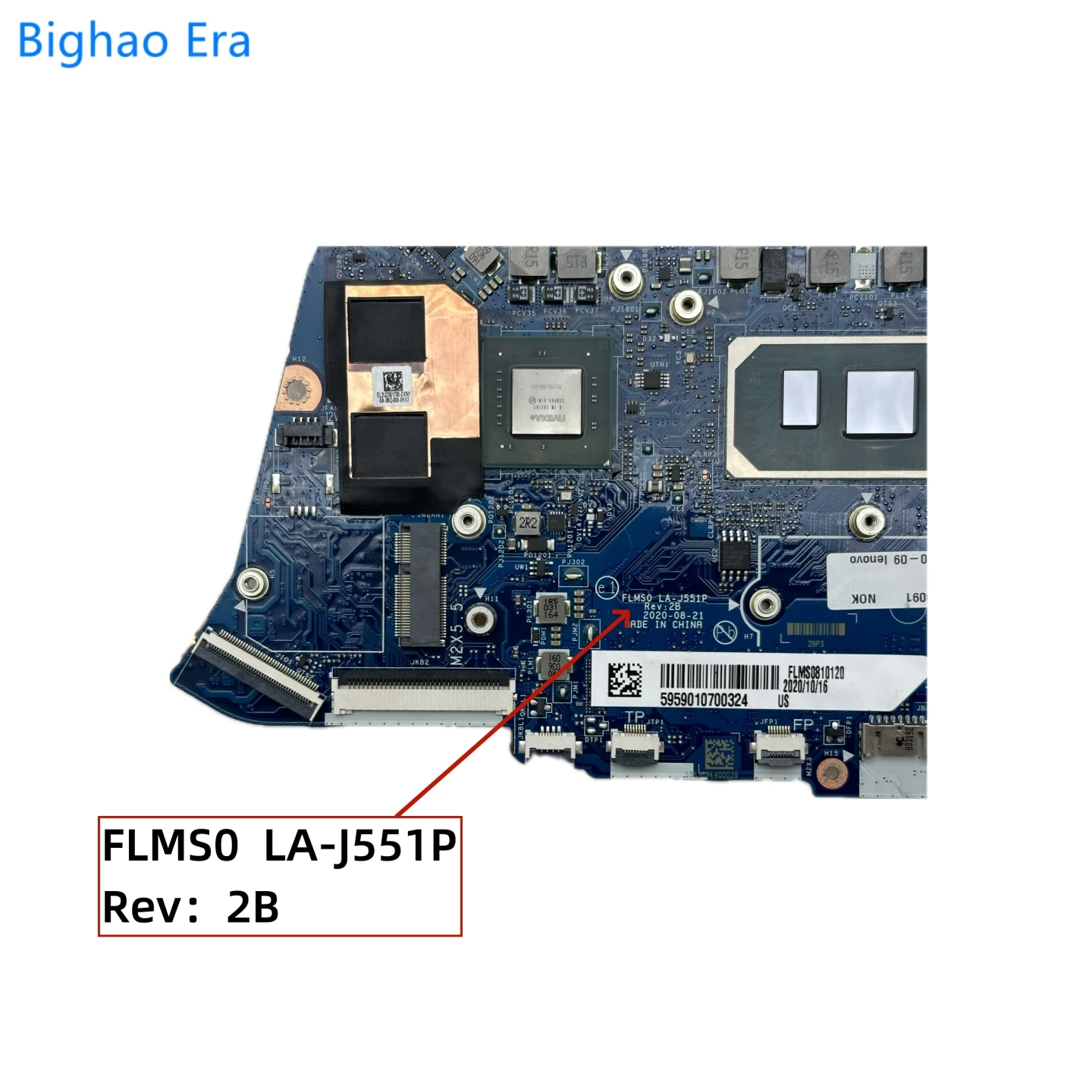 FLMS0 LA-J551P For Lenovo Ideapad 5-14IIL05 Laptop Motherboard With i5-1035G1 i7-1065G7 CPU 8G/16GB-RAM MX350-2GB Fru:5B20Y88493