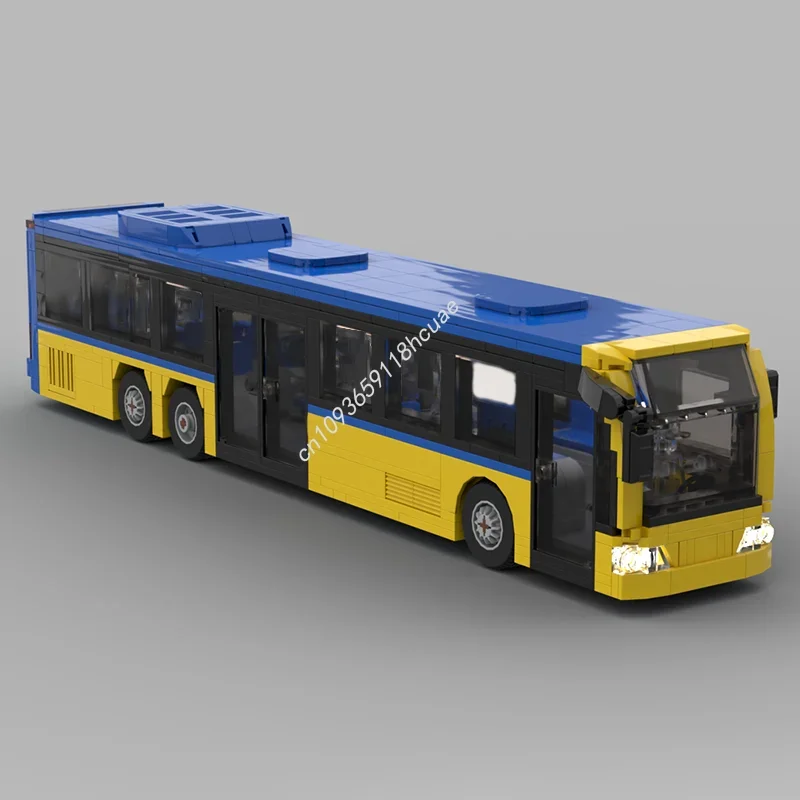 ตัวต่อ MOC เมอร์เซเดส-เบนซ์ ซีตาร์โอ แอล ซิตี้ 706 ชิ้น ของเล่นตัวต่อประกอบเอง ของขวัญคริสต์มาส ของเล่นเสริมพัฒนาการ