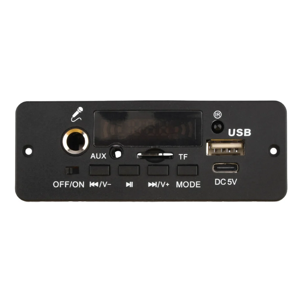 DC 5V Odtwarzacz MP3 10W Wzmacniacz Bluetooth MP3 Dekoder Decoder Samochodowy Odtwarzacz Muzyczny Radio FM Głośne Połączenie Moduł Nagrywania