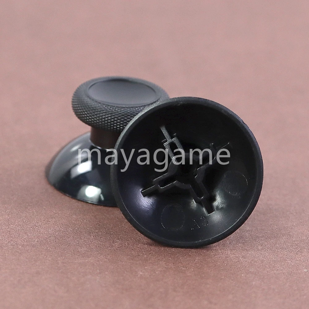 4ชิ้นดั้งเดิมสำหรับ Xbox One จอยสติ๊กแบบแอนะล็อกที่บางเฉียบฝาโยกหมวกเห็ดอะไหล่สำหรับซ่อม