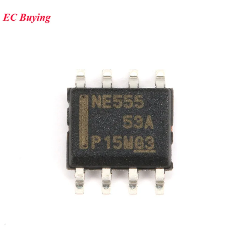 10pcs/1pc NE555 NE555D NE555DR SOP-8 SOP8 High Precision Timer Timer/Oscillator Single Channel SMD Chip IC New Original