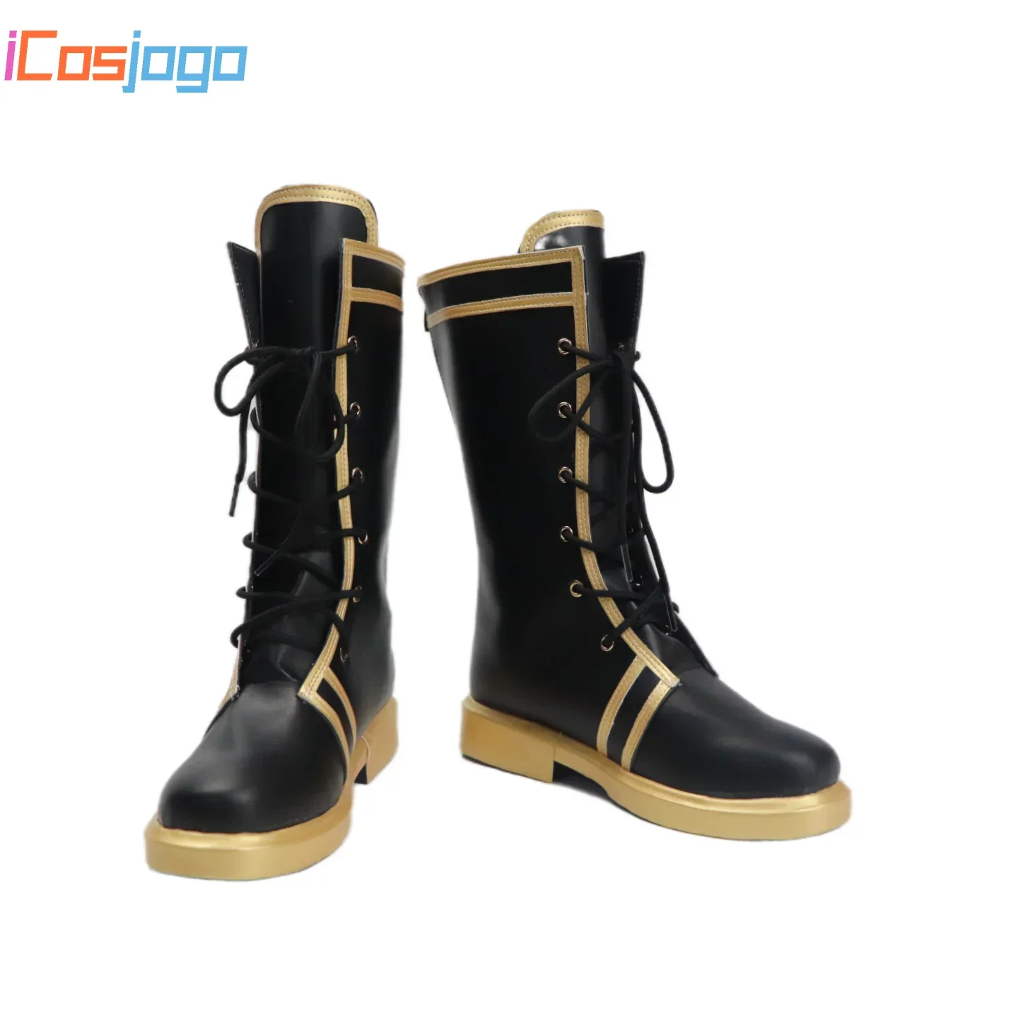 chaussures-de-cosplay-hololive-vtuber-haachama-bottes-de-carnaval-d'halloween-chaussures-en-cuir-pu-accessoire-de-costume-de-cosplay