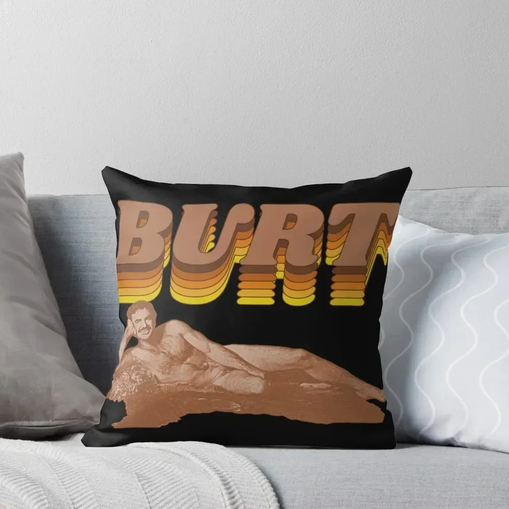 

Burt Reynolds Warmest Regards Retro FanArt T-Shirt Throw Pillow Cushions For Children pillow