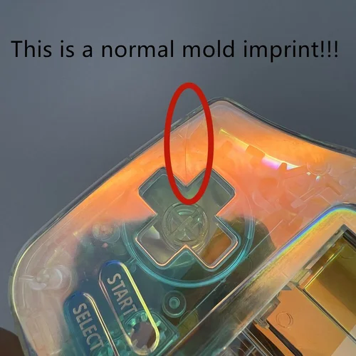 Imagen 2 del producto Consola de juegos portátil GBA, pantalla IPS destacada y una nueva carcasa de controlador para Nintendo GAME BOY ADVANCE/GBA