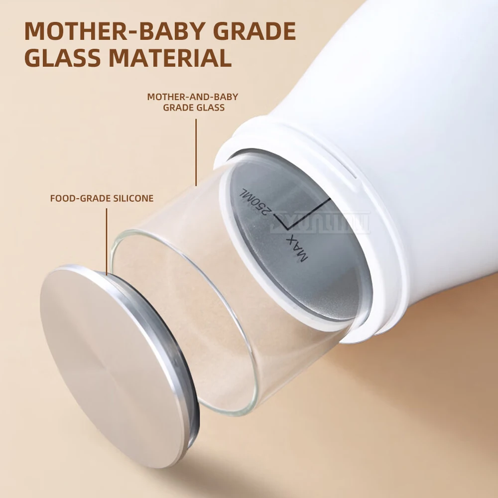 250 مللي زجاجة زبادي محلية الصنع ماكينة زبادي مبردة أوتوماتيكية متعددة الوظائف ماكينة تخمير صغيرة محمولة