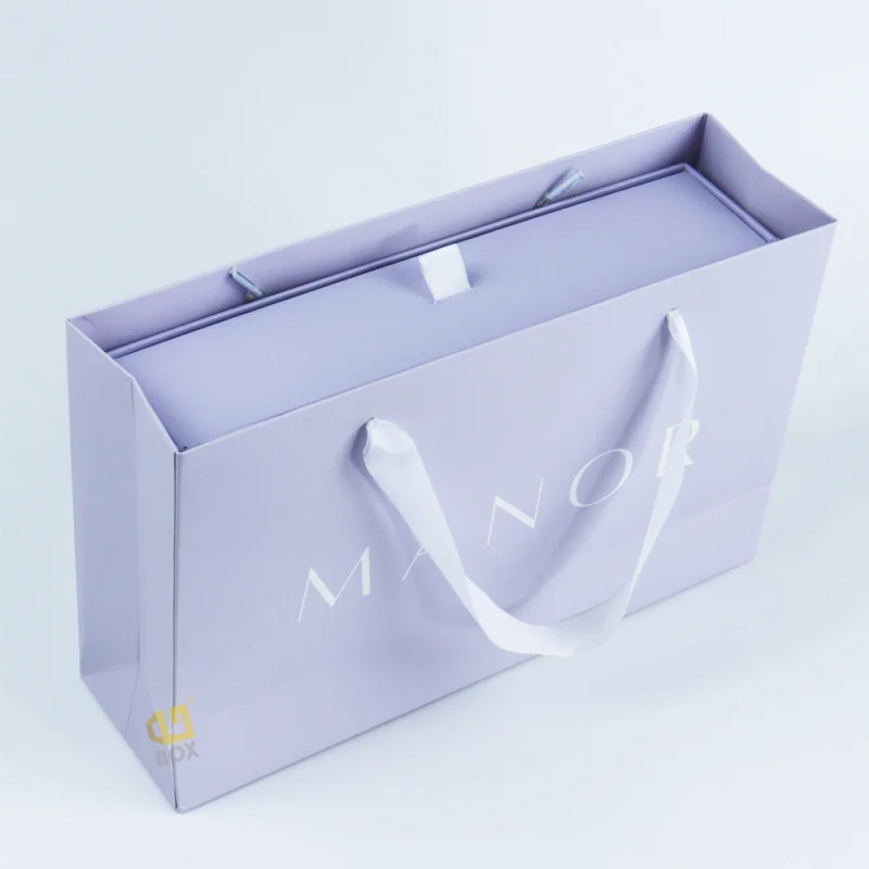 100pcs size 40x30x10cm food And Fruit Protection paper Bags With Grade Material