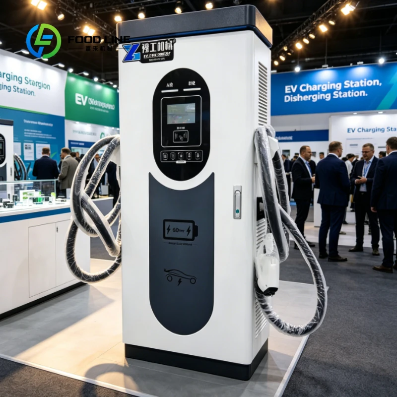 Customized 60KW DC Level 3 Fast Charging EV Charging Station Electric Vehicle Charger Pile for Home & Commercial Use