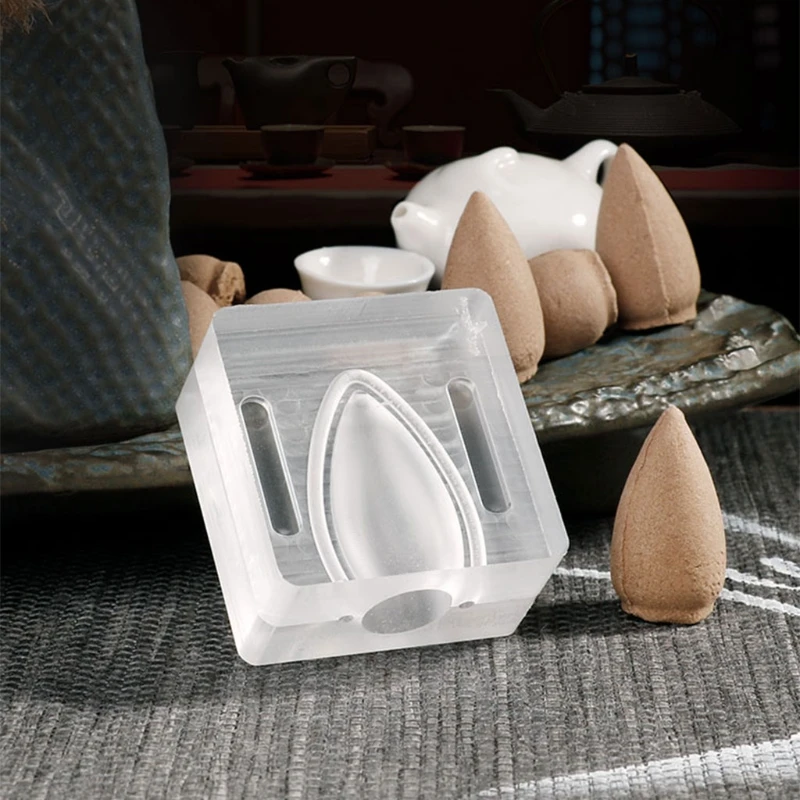 Incense Cone Making Mold Acrylic Transparent Tower Incense Mould DIY Incense Cone Making Tool Hand Crafts Y5GB - Image 5