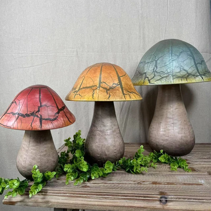 

Garden mushroom decoration simulation mushroom decoration living room kitchen office model toy Children's Day Gift 2024