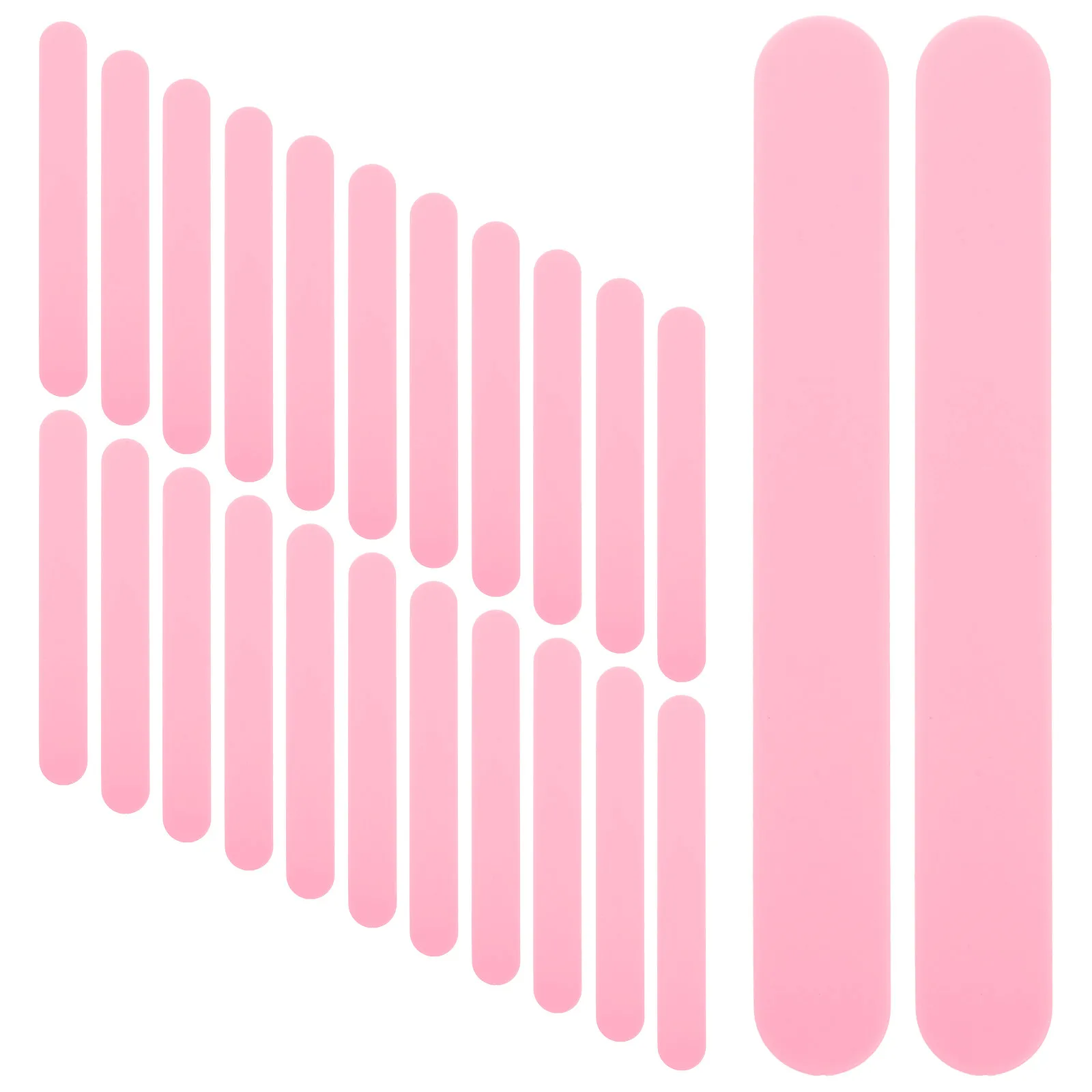 25Pcs Plastic Tongue Depressor Sticks Stirring Spatulas for Dental Oral Care Clinic Craft Use Multipurpose Mixing Blending Large