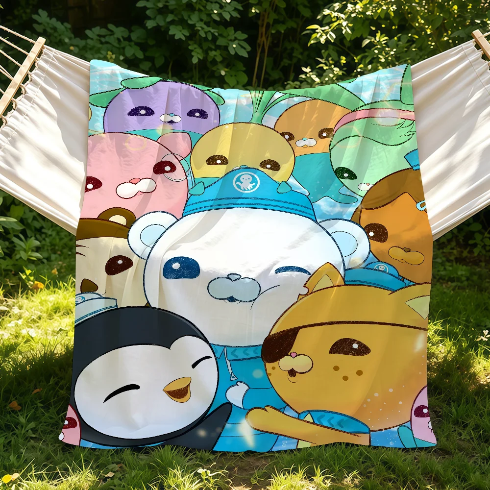 The O-octonauts Cute Cartoon Blanket Suitable For Sofas Beds Offices Cars Outdoor Travel An Ideal Gift For Friends Family