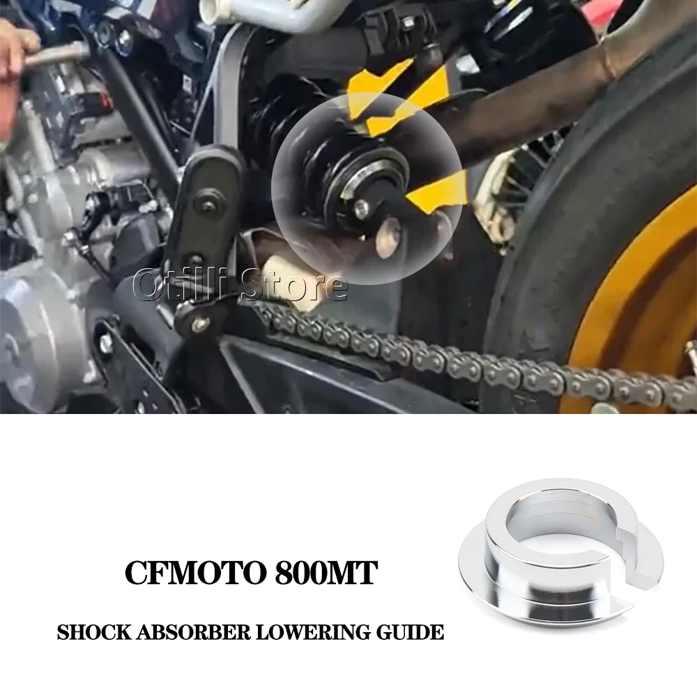 Motorcycle Seat Lowering Kit Rear Shock Absorber Lowing Lower Guide For CFMOTO 800MT MT800 MT 800 MT For CF800MT Accessories