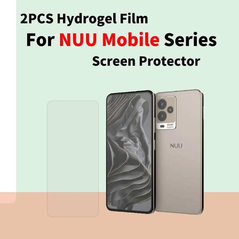2 pçs capa completa para nuu móvel a25 g3 g2 hd filme protetor de tela de hidrogel claro para a25 g3 g2 filme de hidrogel fosco