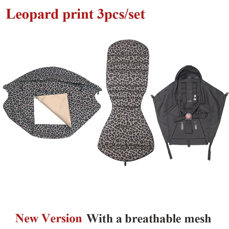 175° 3pcs/Set Stroller Accessories Hood&Mattress&Seat Cushion For YOYO/YOYO2/YOYA Babytime 1:1 Quality Canopy Cover Mattresses image 3