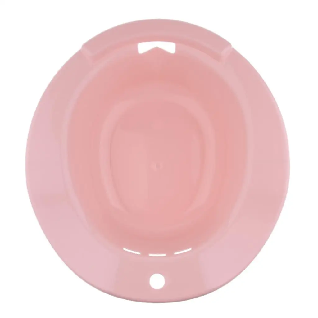 حوض استحمام Sitz مصنوع من مادة بلاستيكية، مقعد مريح للحمام للبواسير والرعاية بعد الولادة #5