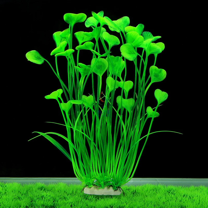 Aquarium Plants Decor Grass Underwater Plastic Artificial Aquatic Plants Ornaments Fish Tank Aquarium Landscape Accessories