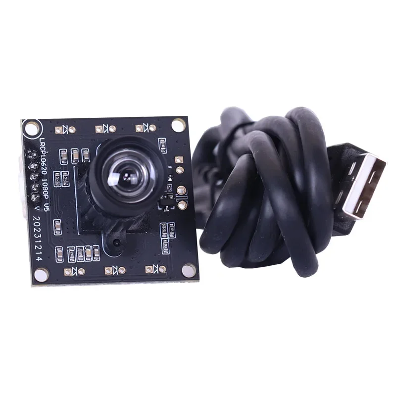 New OV2710 1080P UVC OTG HD Camera Module 4mm 75Degree Face Detection Distortionless PCBA for PC & Mobile Devices