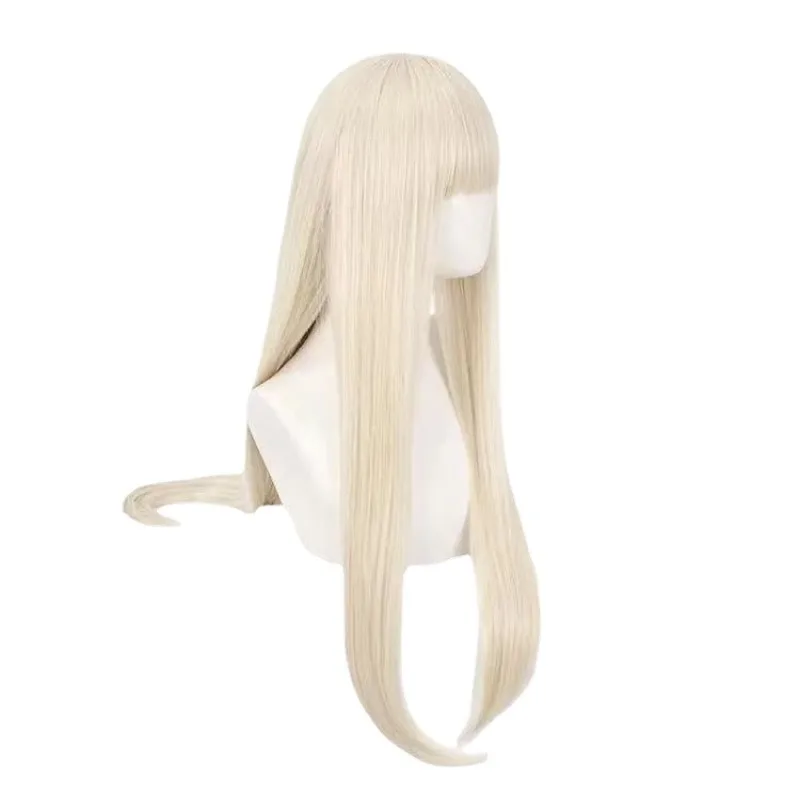 Parrucca Kakegurui Stagione 2 Runa Yomozuki 2025 - Copricapo cosplay completo dorato Capelli in costume ispirati all'anime per eventi di Halloween e Cos