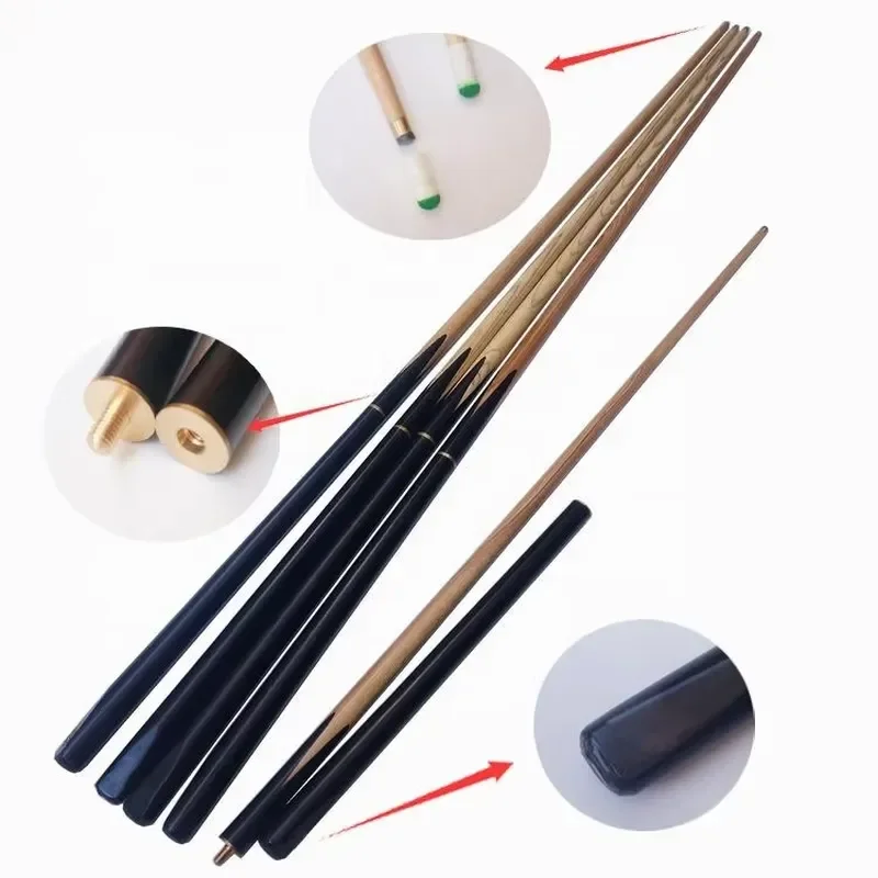 High Performance Fiberglass Pool Cue 58 Inch Lightweight Carbon Fiber Billiard Stick