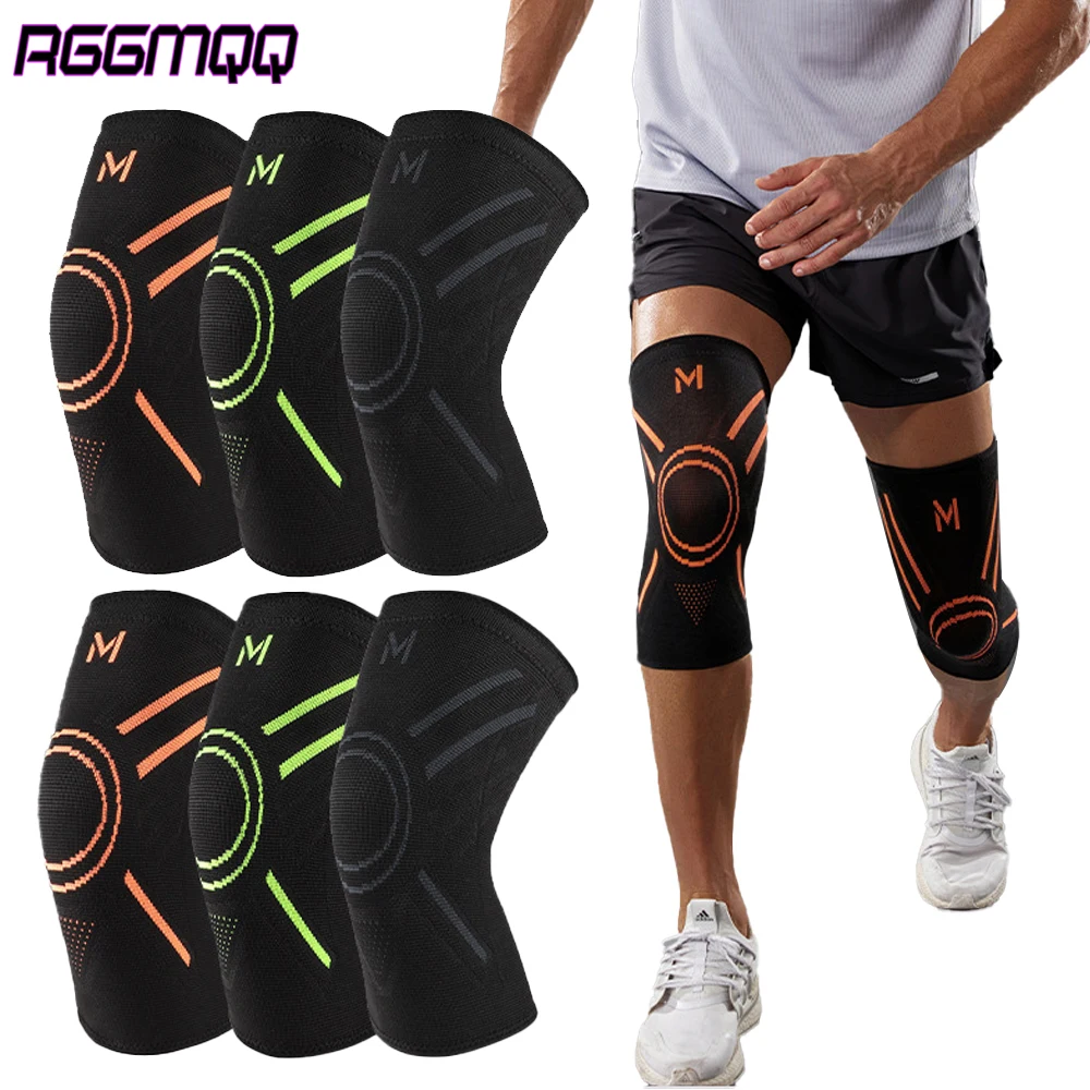 Compression Knee Braces 2-Pack - Support Sleeve for Running, Sports, Pain Relief from Meniscus Tear,Arthritis for Women & Men