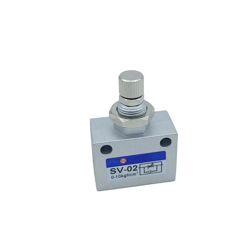 SV-02 New Original One-way Throttle Valve Speed Control Valve Kingpin Pneumatic Components