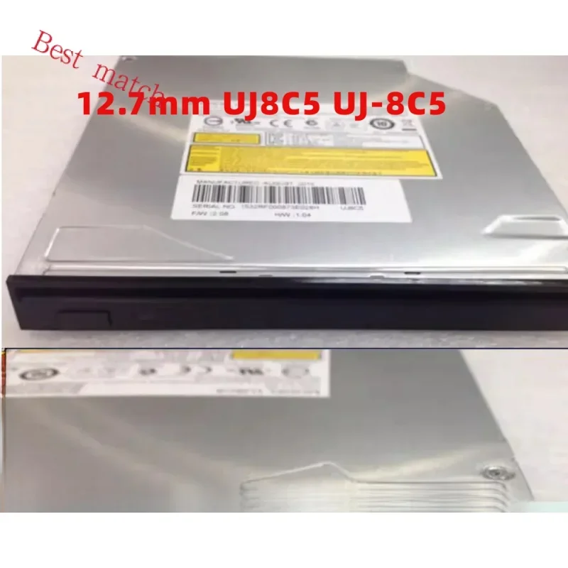 Original 12.7mm UJ8C5 UJ-8C5 Laptop SATA Slot Load DVD RW Burner Drive is used in Compatible and all brands of notebook