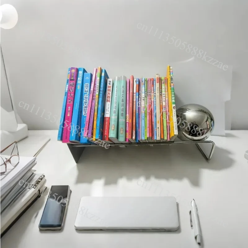 Modern Gravity Ball Book Holder Bauhaus Mid Century Desktop Organizer Novelty Magazine and Newspaper Rack Chic Office Desk Decor