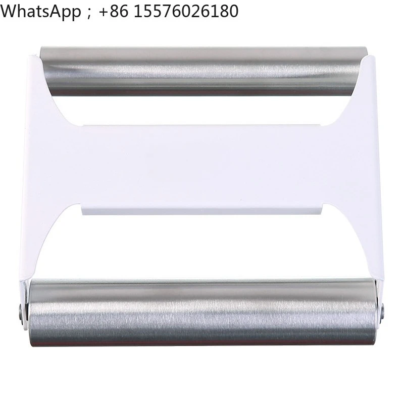 Double Roller Size Integrated Rolling Pin 304 Stainless Steel Dumpling Bun Skin