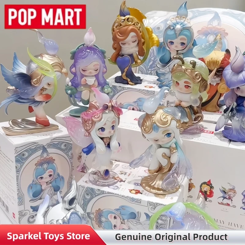 Original POPMART CHAKA Luminous Reverie Serie Blind Box Trendige Spielzeuge Ornamente Desktop-Modell Puppe Mystery Box Figuren Geschenke