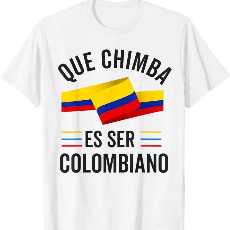 Camiseta divertida colombiana para Hombre, Jerga Colombiana, Camiseta para Hombre