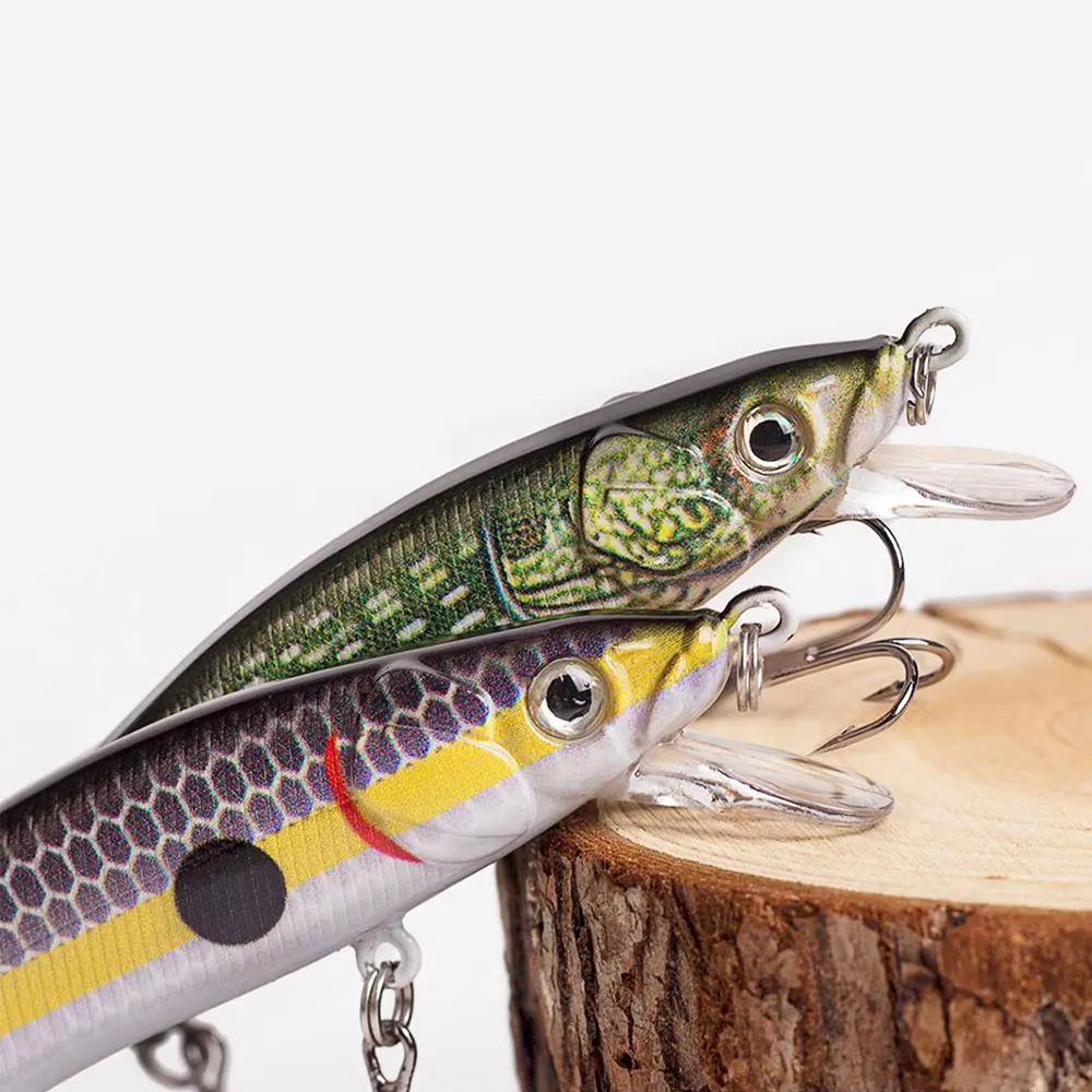 Señuelo Hanlin Pencil – Swimbaits de plástico duro para lucio y lubina - imagen 5