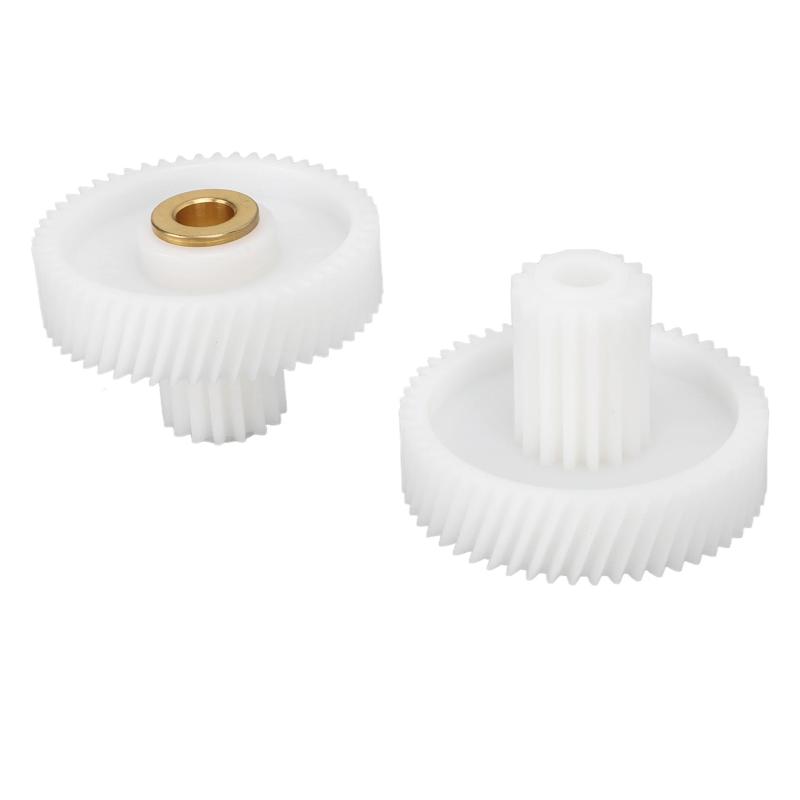 2pcs Meat Grinder Gear Plastic Work Efficiently Multifunctional High Compatibility Mincer Gear for Sausage Machine Chili Cooker