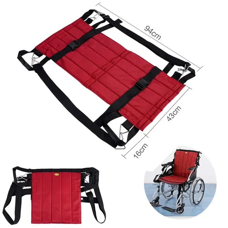 Medical Patient Transfer Sling Sheet Disable Seat Pad Wheelchair Transport Belt Mat Elderly Shifting Aid Care Home Nursing Belt