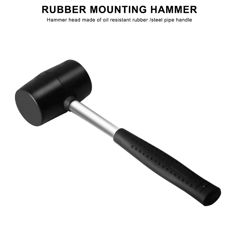 Bicycle Repair Rubber Hammer Headset Installation Tool Multifunction Rubber Hammer Home Installation Hand Tool Non-Slip Handle