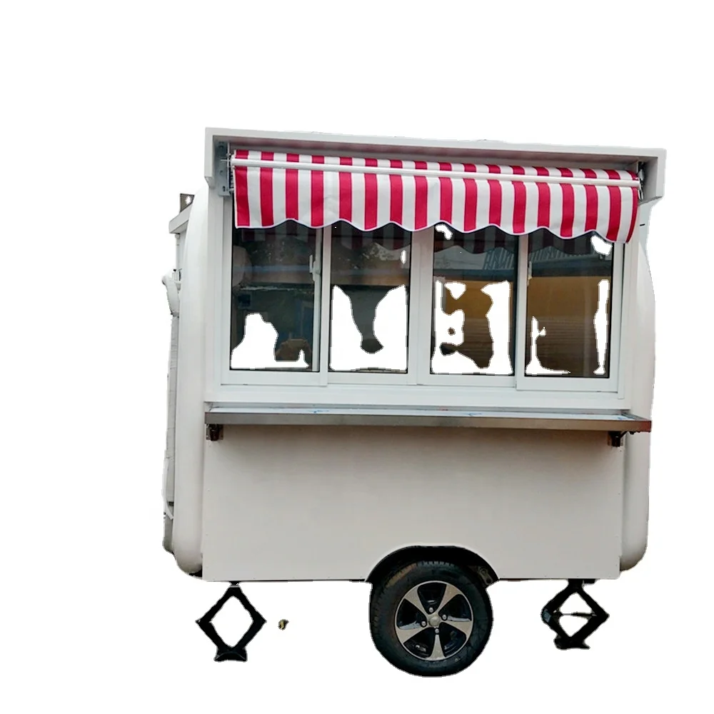 Fast Food Car For Sale Caravan Trailer Awning