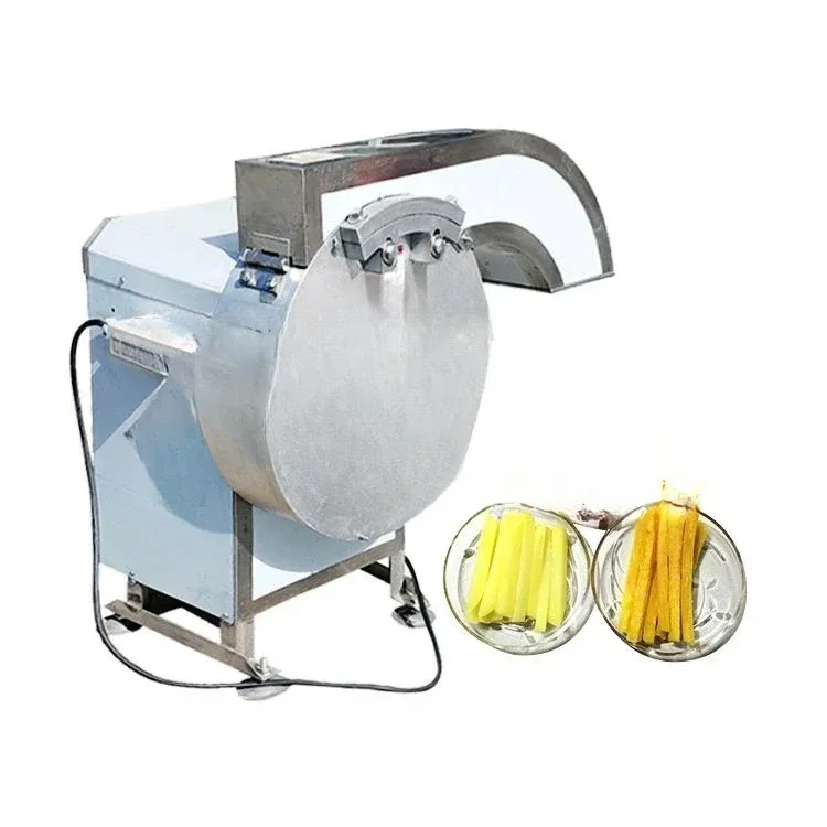 Industry Potato Strips French Fries Cutting Machine For Restaurant SUS 304 Carrot Shredding Shredder Vegetable Cutter Equipment