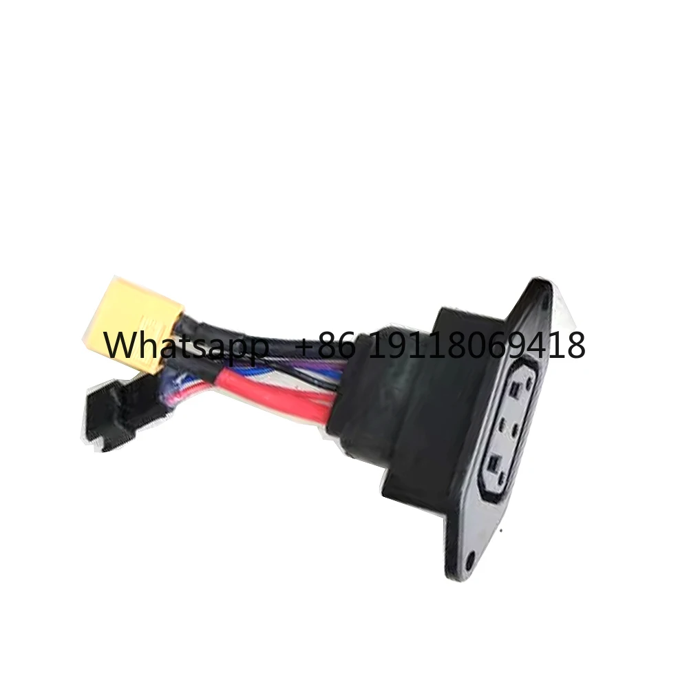 Für Super Soco TC TS TSX CU DU RU Lithium-Batterie Stecker Ladegerät Buchse Linie Rund Linie Quadrat