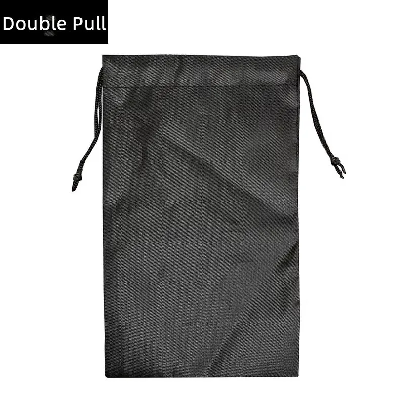 Drawstring Bag Shoes Underwear Travel Sport Bags Nylon Black Bags Organizer Clothes Packing for Outdoor Travel Use