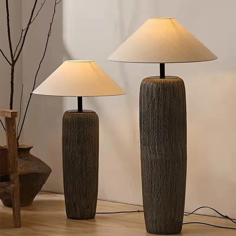 Ceramic desk lamp hotel bedside lamp retro office desk lamp