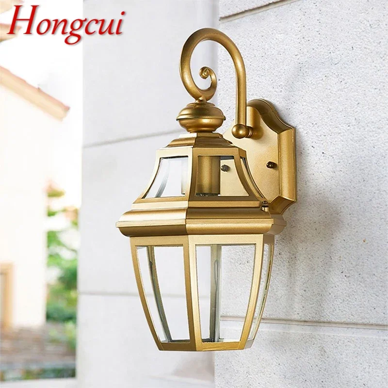 

Hongcui Contemporary LED Outdoor Wall Lamps Electric Simplicity Waterproof Balcony Hallway Courtyard Villa Gate Hotel