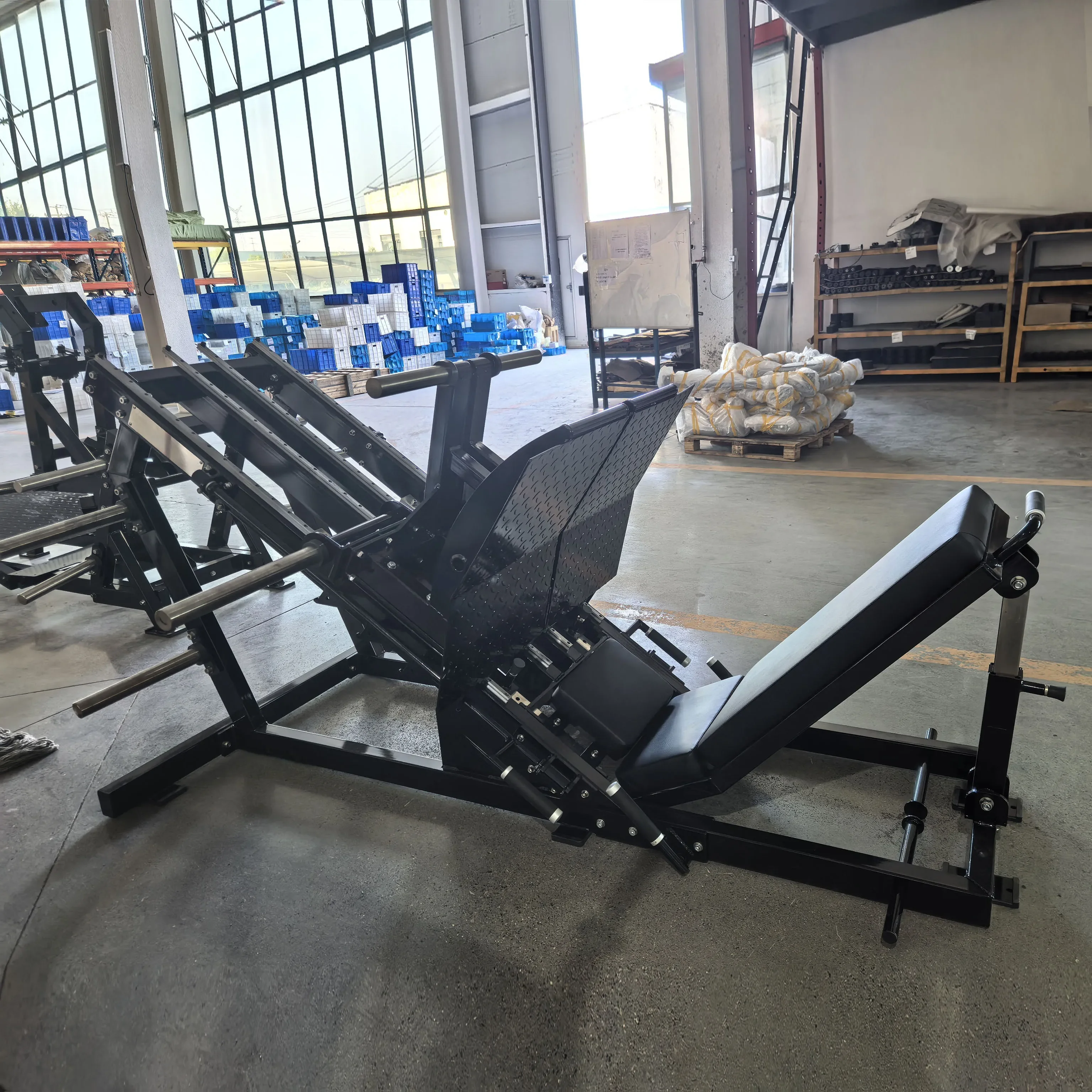 Commercial Use Equipo De Gimnasio Plate Loaded Strength Training Leg Steel Equipment Machine Leg Press for Gym Studiopromote sal